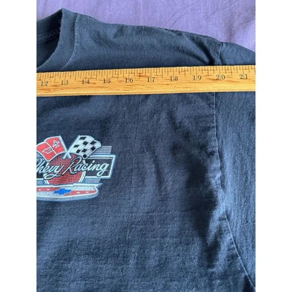 Chevy Racing NHRA T Shirt XL Black - Picture 7 of 10